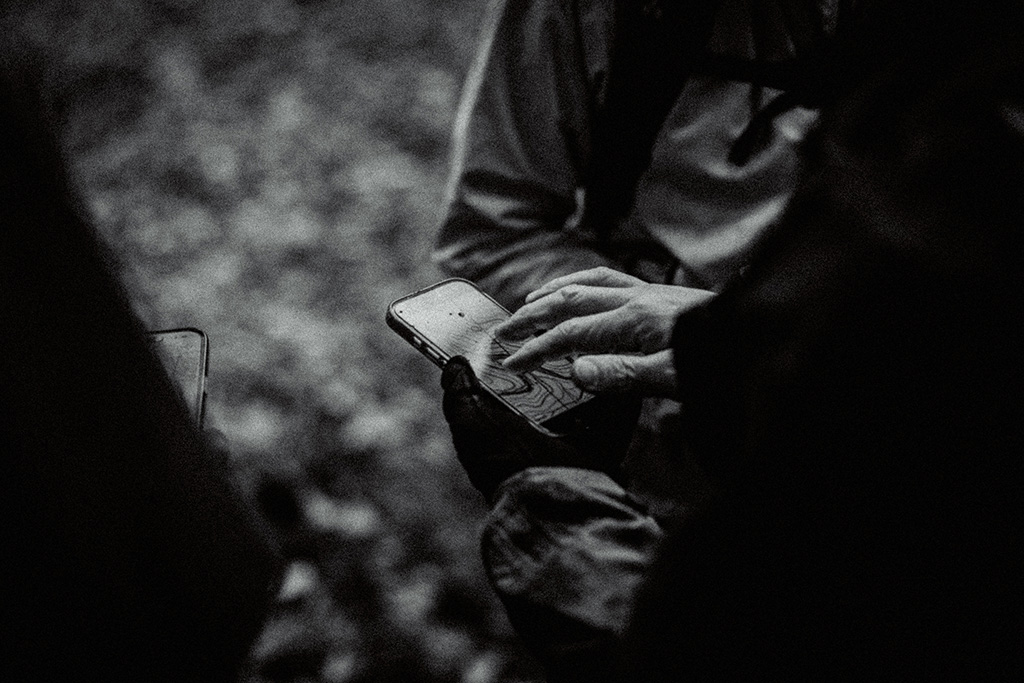 スマホの地図アプリで位置を確認する